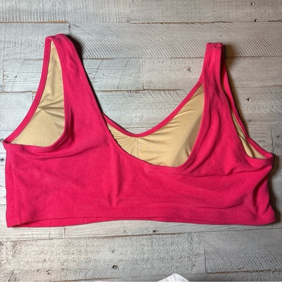 Women’s 4x Bikini Terry Texture In Pink From Old Navy - Picture 4 of 11